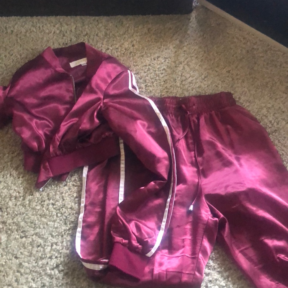 Satin tracksuit MESHKI